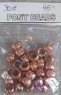 ponny beads koppar